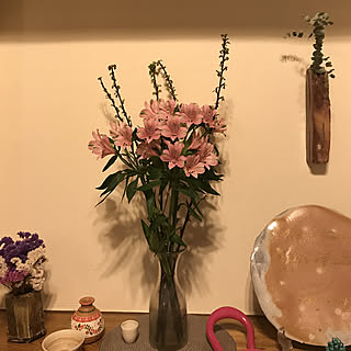 壁/天井/花のある暮らしのインテリア実例 - 2019-03-01 22:46:35