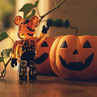 机/ハロウィン/ベアブリック/メディコムトイ/BE@RBRICK...などのインテリア実例 - 2014-10-20 13:54:37