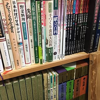 棚/書斎/趣味部屋/料理本/カメラマークが出たのでのインテリア実例 - 2017-03-18 12:53:16