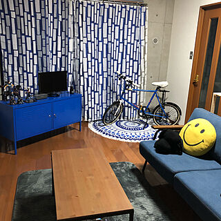 部屋全体/自転車のある暮らし/IKEA/一人暮らし/一応女子の部屋...などのインテリア実例 - 2018-03-09 02:33:09