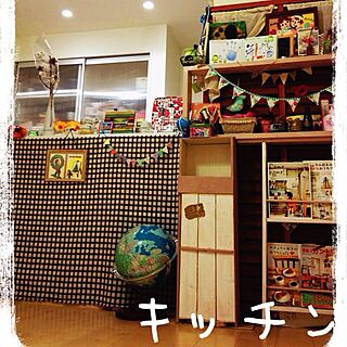 キッチン/ゴミ箱/DIY/缶/リメイク缶...などのインテリア実例 - 2013-12-23 21:00:07