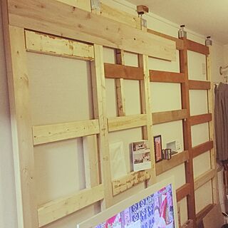 壁/天井/DIY/カフェ風のインテリア実例 - 2016-04-09 17:35:09