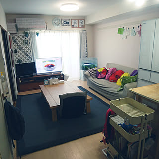 賃貸 狭いldkのレイアウト おしゃれなインテリアコーディネートの実例 Roomclip ルームクリップ