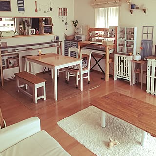 部屋全体/同じような写真ばかりで、ごめんなさい…/おうちカフェ/黒板/100均...などのインテリア実例 - 2016-09-17 12:57:18