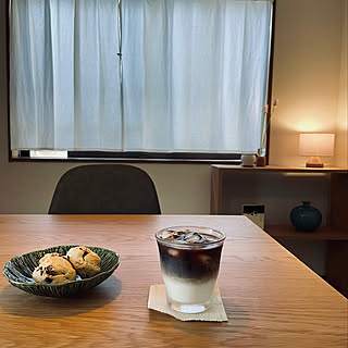 お家カフェ/無印の棚/スコーン/IKEA/オーク材...などのインテリア実例 - 2021-09-19 13:38:36