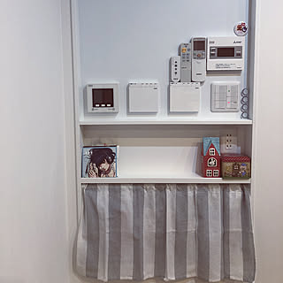 壁/天井/セリア/ナチュラル/リモコンニッチ/一条工務店 アイスマートのインテリア実例 - 2018-06-20 23:51:09