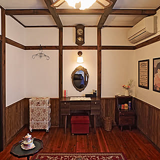壁 天井 大正ロマンのおしゃれなインテリア 部屋 家具の実例 Roomclip ルームクリップ
