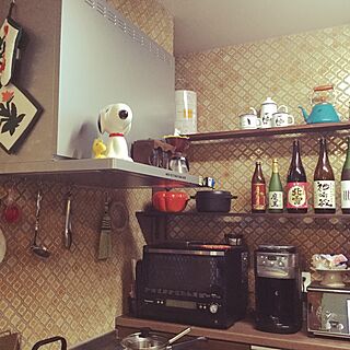 キッチン/ディアウォールの棚/DIYのインテリア実例 - 2016-06-12 00:26:29