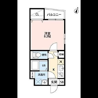 部屋全体/1K/一人暮らし/間取りのインテリア実例 - 2018-10-24 15:30:22