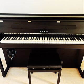 ピアノのある暮らし/ピアノがある部屋/KAWAIのピアノ/部屋全体のインテリア実例 - 2022-07-05 11:18:58