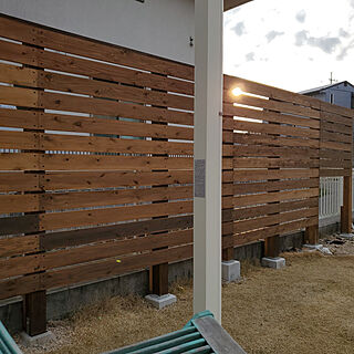 壁/天井/ウッドフェンス/DIY/木工DIY/タイルデッキのインテリア実例 - 2022-03-11 07:30:26
