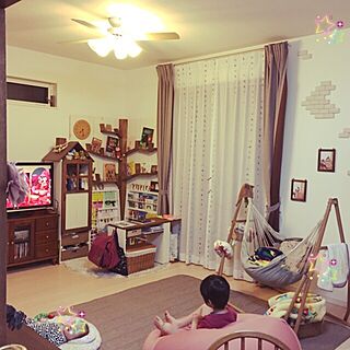 部屋全体/赤ちゃんのいる暮らし/赤ちゃんのいる部屋/カフェ風/学習スペース...などのインテリア実例 - 2017-01-17 19:46:51