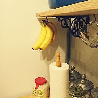 キッチン/DIY/バナナハンガー/ママのリクエストのインテリア実例 - 2016-11-10 21:53:25