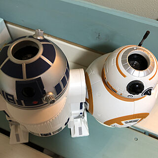 R2-D2/BB-8/スターウォーズ好き/お家プラネタリウム/ベッド周りのインテリア実例 - 2020-07-25 23:04:33