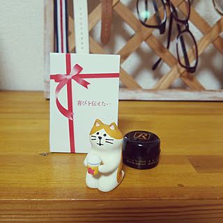 棚/mikkoちゃんのプレ企画/猫/届きました♡/ありがとうございます♡...などのインテリア実例 - 2018-10-10 23:14:41