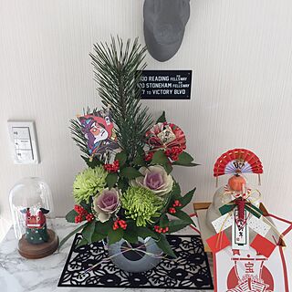 リビング/お正月/お正月のお花のインテリア実例 - 2016-12-28 21:55:54