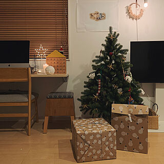 クリスマスツリー/IKEA/クリスマスプレゼント/おうち/すっきり暮らす...などのインテリア実例 - 2019-12-30 11:09:39