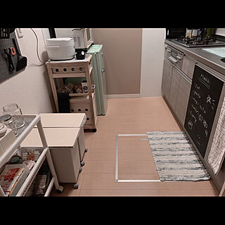 北欧/簡単DIY/剥せる壁紙/キッチンのインテリア実例 - 2020-01-22 23:08:02