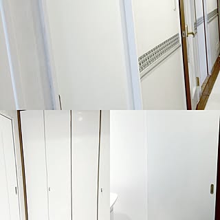 部屋全体/カッティングシートでリメイク/マンションインテリア/勝手にフォローさせて頂いてます。。/子供と暮らす。...などのインテリア実例 - 2017-02-15 09:12:09