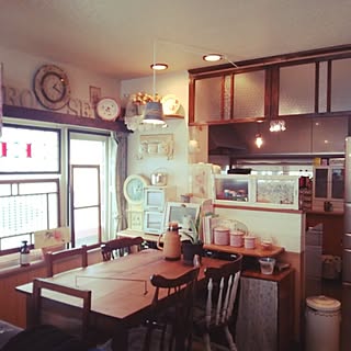 部屋全体/カフェ風/古道具♡/アンティーク/雑貨...などのインテリア実例 - 2014-11-02 13:18:22