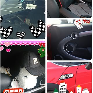 カーインテリア/snoopy/ユニオンジャック/タワーレコード/MINI COOPER...などのインテリア実例 - 2016-07-30 08:34:00