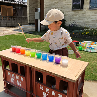 娘はお昼寝中/子供のいる暮らし/プール遊び/花壇/お庭のある暮らし...などのインテリア実例 - 2021-08-07 06:11:51