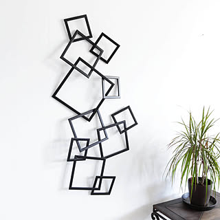 壁飾り モダンのおしゃれなインテリア 部屋 家具の実例 Roomclip ルームクリップ