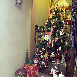 床の間飾り/クリスマスツリー/雑貨/クリスマス2020/クリスマスツリー150cm...などのインテリア実例 - 2020-11-22 20:13:22