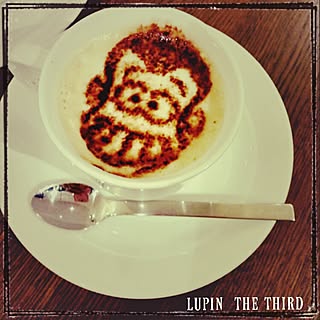 ルパンのアジト♡/ルパン三世/カプチーノ/Cafe time❁/Lupin the thirdのインテリア実例 - 2017-05-13 22:26:33