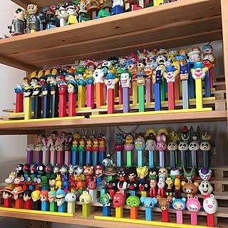 棚/PEZ/ペッツ/ペッツ台DIYのインテリア実例 - 2016-10-23 15:39:23