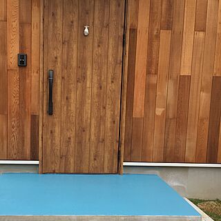 玄関/入り口/カラーコンクリートのインテリア実例 - 2016-10-22 22:05:22