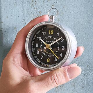 アメリカンな時計♪/黒い時計/おしゃれな時計/小さい時計/かわいい時計...などのインテリア実例 - 2022-11-24 14:22:44