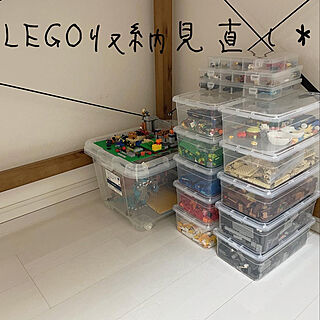 LEGO収納/LEGO/レゴ収納/レゴ/子ども部屋...などのインテリア実例 - 2022-01-11 12:26:42
