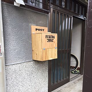玄関/入り口/DIY/針葉樹林合板のインテリア実例 - 2017-03-15 18:23:04