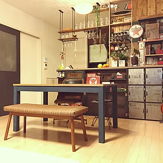 部屋全体/ダイニング/DIY/雑貨/IKEA...などのインテリア実例 - 2017-01-07 20:46:39