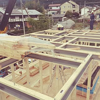 部屋全体/マイホーム/マイホーム建築中/マイホーム建ててます/北欧...などのインテリア実例 - 2014-10-08 09:07:26