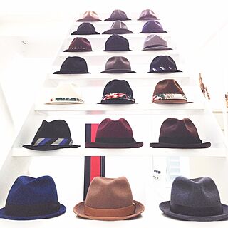 棚/帽子/ファッションのインテリア実例 - 2013-11-02 00:04:21