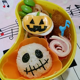 リビング/キャラ弁♡/インテリアに関係なくてごめんさない/ハロウィン弁当のインテリア実例 - 2014-10-03 12:55:48