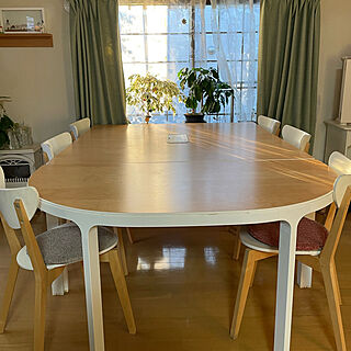 IKEA/IKEAのダイニングテーブル/家族が集まる空間/家の中心/リビングダイニングテーブル...などのインテリア実例 - 2021-12-06 16:46:43