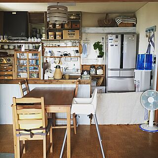 キッチン/DIY/賃貸アパート/IKEA/IG→CHOCO_ANDのインテリア実例 - 2015-06-03 15:06:45