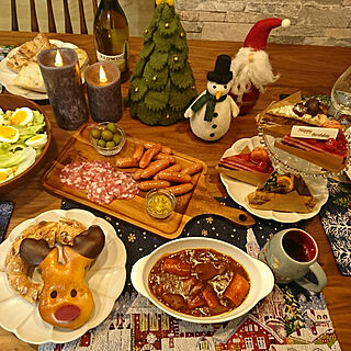 キッチン/クリスマス/パーティー/クリパ/クリスマスパーティー...などのインテリア実例 - 2020-12-22 23:04:23