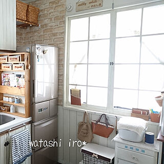 キッチン/DIY/窓枠/わたし色/わたし色キッチン...などのインテリア実例 - 2018-09-28 10:25:14