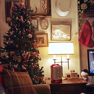 リビング/模様替え/クリスマスツリー/クリスマスに向けて/クリスマスカラー...などのインテリア実例 - 2015-12-15 19:06:32
