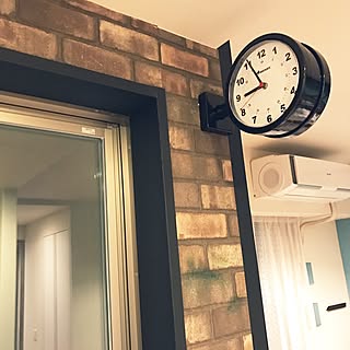 壁/天井/窓枠DIY/マスキングテープ/時計のある風景/時計のインテリア実例 - 2017-05-08 06:50:14