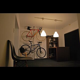部屋全体/自転車/イームズ/KONA/キャノンデールのインテリア実例 - 2013-08-17 15:35:54