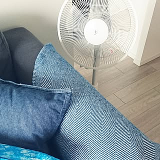 扇風機/IKEA/IKEAのソファ/実は山善のインテリア実例 - 2017-06-24 08:35:48