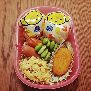 キッチン/お弁当♡/ダイニング/お弁当完成♥︎のインテリア実例 - 2017-02-23 06:46:16