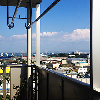 部屋全体/海が見える風景/海のある風景/ベランダからの風景/ベランダからの眺め...などのインテリア実例 - 2017-09-09 14:28:12