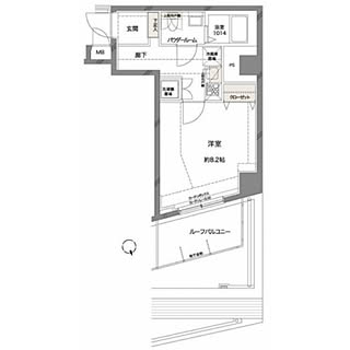 部屋全体/一人暮らし/1K/間取り図のインテリア実例 - 2019-01-15 02:27:22