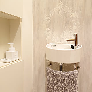 ハンドソープ 手洗い器 トイレのおしゃれなアレンジ 飾り方のインテリア実例 Roomclip ルームクリップ